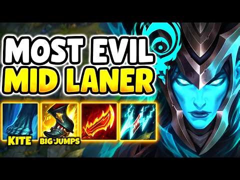 I played the most evil mid laner in League of Legends... (THIS IS SO BROKEN)