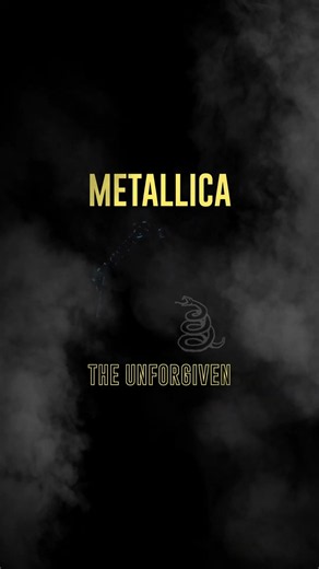 Metallica - The Unforgiven, from the 1991 self-titled album 🤘