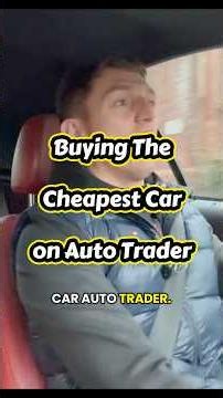 I bought the cheapest car on Auto Trader… it didn’t end well 🤣 #cars #carcontent #vauxhallzafira