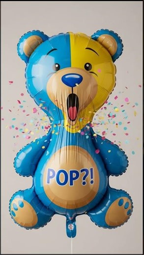 POP?! 😂 Teddy Balloon Explosion! 🧸🎈 #shorts”“OMG! Teddy About To POP! 😱 Funny Kids Video”“Don’t Pop