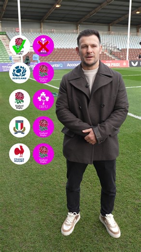 Here is how Danny Care sees England's games going in the Six Nations 🏴󠁧󠁢󠁥󠁮󠁧󠁿👊 #sixnationsrugby #sixnations #rugby #rugbytiktok