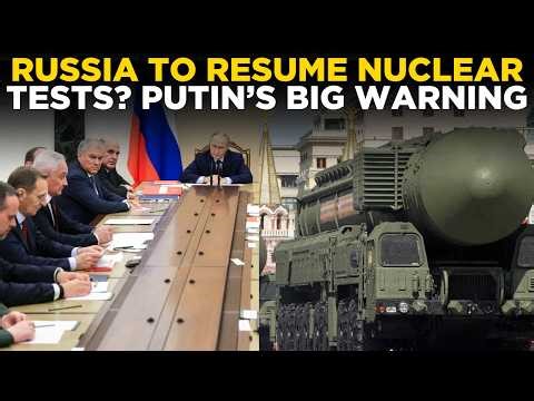 PUTIN LIVE: Vladimir Putin Issues BIG Warning — Will Russia Resume Nuclear Tests? | Donald Trump