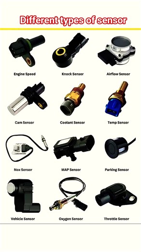 different types of sensor #automobile #mechanic #mechaniclife #sensor #dj