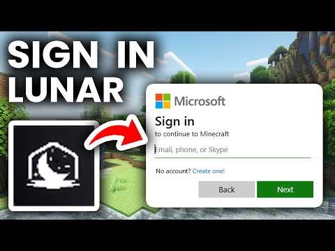How To Sign In To Lunar Client With Microsoft Account - Full Guide