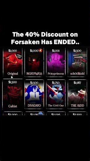 it's GONE #forsaken
