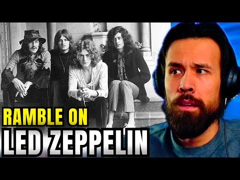 Led Zeppelin Ramble On REACTION — First Time Hearing This Classic 😱