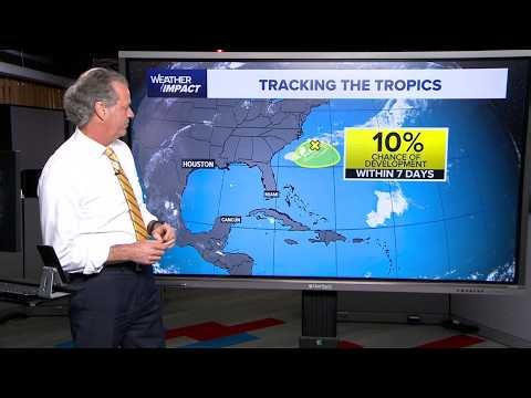 How the Saharan Dust forecast is helping us see where a potential tropical system could go