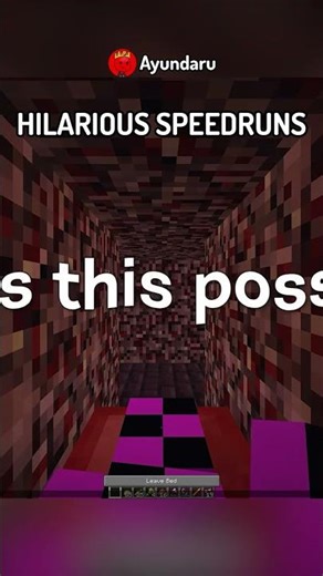 I Found The Funniest FAKE Minecraft Speedrun…