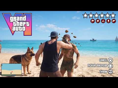 NEW GTA 6 Gameplay Footage, Police Dogs CONFIRMED & NEW SCREENSHOTS! (GTA 6 News Edge Magazine)