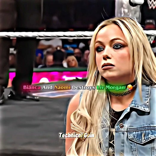 Bianca Belair and Naomi attacks Liv Morgan 🥵😎 Edits! #shorts