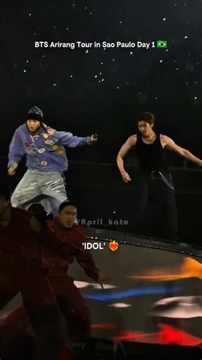 BTS rock the stage during Idol performance in Brazil day 1 🔥 #btsworldtour2026 #btsinbrazil