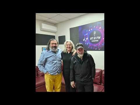 Άκυς Μητσιούλης & Στρατής Πανούριος στις εγκαταστάσεις του Campos FM 97,8