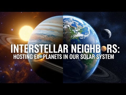 INTERSTELLAR NEIGHBORS: HOSTING EXOPLANETS IN OUR SOLAR SYSTEM