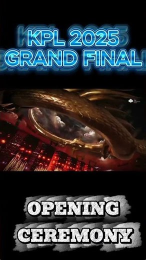 2025 KPL Grand Finals Opening Ceremony #kpl