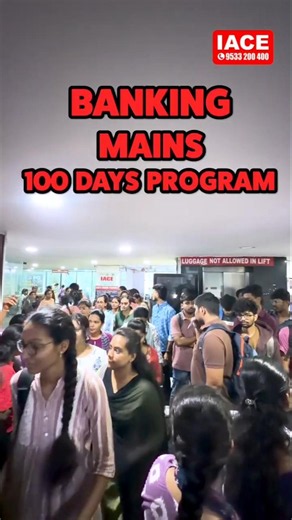 Banking Mains 100 Days Program Day 4 Ameerpet IACE