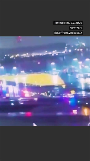 Video shows Air Canada plane crashing into fire truck on tarmac