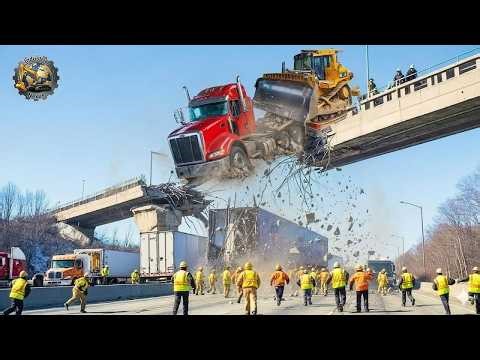 Idiots with Fast Trucks: Heavy Equipment Fails | Extreme Oversized Truck Transport #6