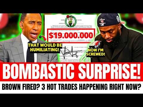 CELTICS FINALIZE FIRING OF NBA STAR?! | 3 NBA STARS SIGNED IN BOSTON?! | TRADE TO BUCKS CANCELED?!