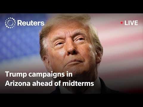 LIVE: President Trump campaigns in Arizona ahead of midterms