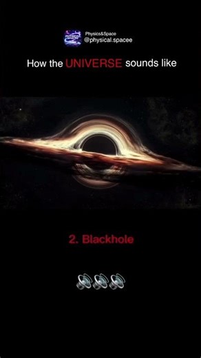 Space is NOT silent: Listen to these sounds!🔊🔊# Space, #Astronomy,#Universe, #Black Hole #nasa.