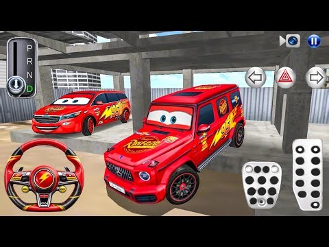 New McQueen G Wagon Car Stuck in Construction Building - 3D Driving Class Car Game Android GamePlay