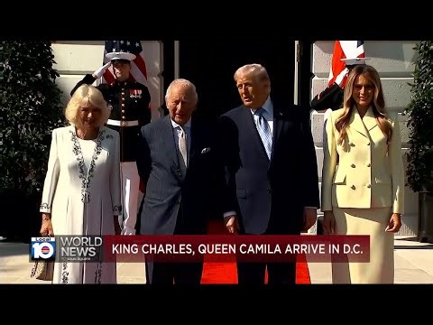 King Charles, Queen Camila visit President Trump in Washington DC