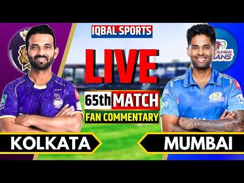 🔴LIVE: Kolkata vs Mumbai, IPL 2026 Fan Commentary | Live Cricket Match Today | KKR vs MI Live