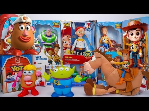 Unboxing Disney Pixar toy Story Toys Collection Review | woody | Jessie | Bullseye | Aliens