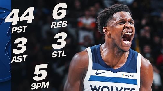 Anthony Edwards' EPIC Christmas Performance In Denver | December 25, 2025