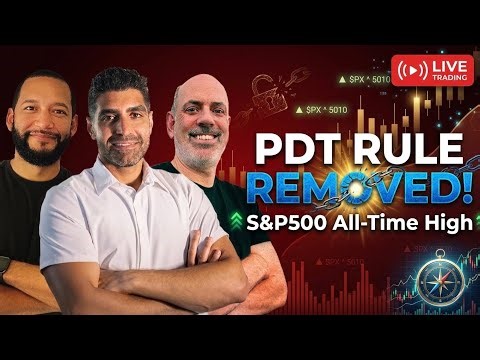 S&P500 ALL-TIME HIGH 🚀 TSLA NVDA META Rally! Live Trading Stocks Futures