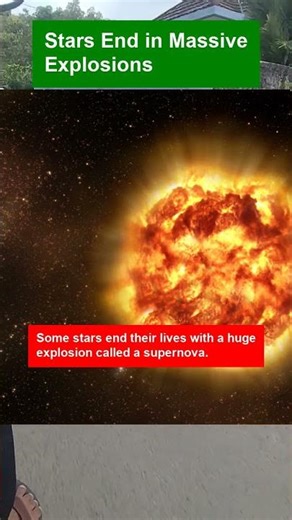 Stars End in Massive Explosions - OTOMOTIPS