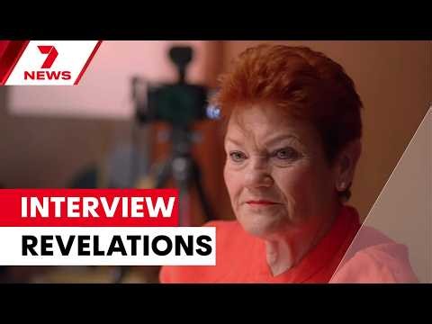 Pauline Hanson boasts of poor parliamentary attendance record in 7NEWS Spotlight interview | 7NEWS