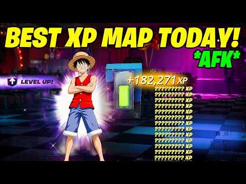 NEW BEST AFK Fortnite XP Map to LEVEL UP in Chapter 7 Season 4! (Max Battle Pass!)