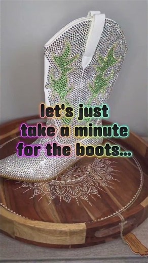 Life’s Too Short for Sensible Shoes | Rhinestone Cowboy Boots