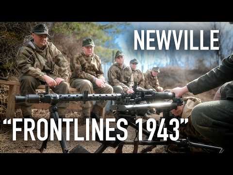 WW2 Eastern Front REENACTMENT | Guns, Combat & Barracks Life