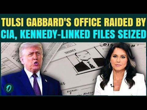 CIA Raids Tulsi Gabbard Office, JFK Assassination, MK-Ultra Files SEIZED? Whistleblower’s BIG CLAIM