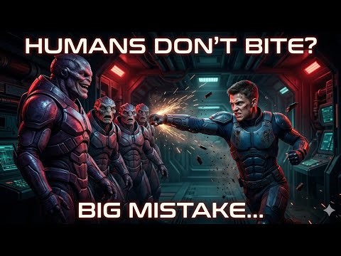 The Alien Guard Said Humans Don’t Bite The Cadet Proved Him Wrong in One Second HFY Sci Fi Story