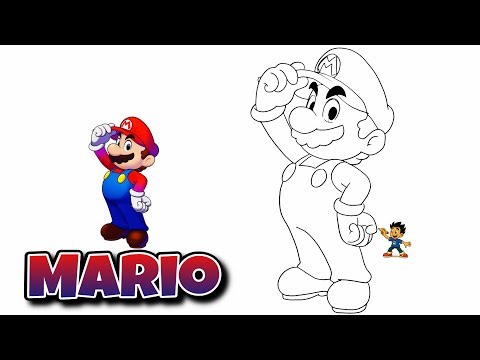 How to Draw Mario STEP-BY-STEP… And Make It Look INSANELY CLEAN 😳✏️