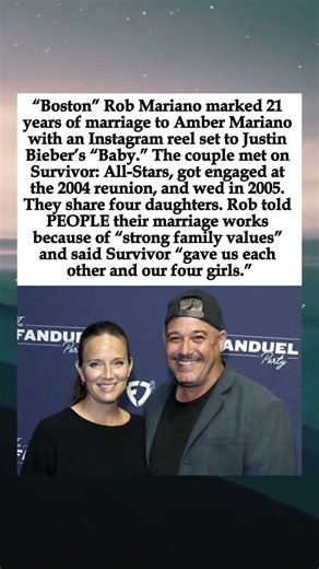 “Boston” Rob Mariano Celebrates 21 Years of Marriage to Survivor Sweetheart Amber #BostonRob