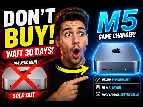 The M5 Mac Mini Changes EVERYTHING - 512GB Base & Redesign!