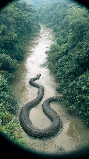OMG! How is it so BIG? 😱 Massive 60-Foot Snake Spotted Slithering Through the Amazon #amazon #snake #discovery | Most Amazing Top 10