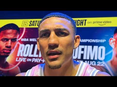 Teofimo Lopez HONEST on Rolly power - Tells all on Sparring & training with Mayweather