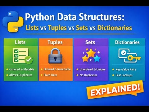 Python Data Structures Made Simple | JitendraDeCodes