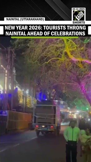 New Year 2025: Tourists throng Nainital on New Year’s eve ahead of celebrations