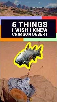 5 Advanced Crimson Desert Tricks You’re Probably Missing