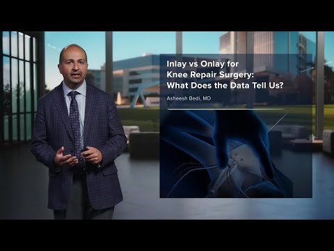 Inlay vs Onlay for Knee Repair Surgery: What Does the Data Tell Us?