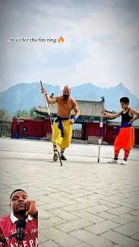 INSANE FIRE SWORD KUNG FU! 😱🔥 My Reaction to This Wushu Master’s Deadly Skills!