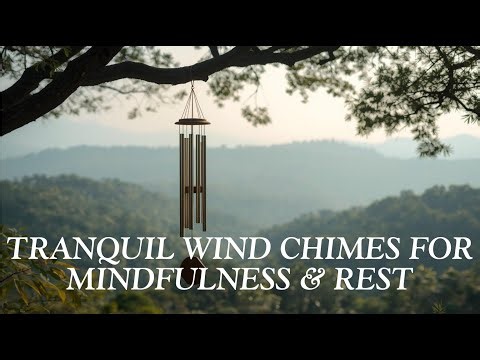 Tranquil Wind Chimes for Mindfulness & Rest | Deep Relaxation, Stress Relief, Peaceful Nature Sounds