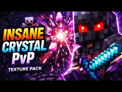This Texture Pack Makes Me UNSTOPPABLE 🔥 (Crystal PvP) #shorts #minecraft #texture pack
