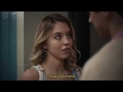 Euphoria Kissing Scenes - Cassie & Daniel Lip Kiss (Sydney Sweeney & Keean Johnson) #viral